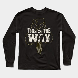 this is the way vintage saying Long Sleeve T-Shirt